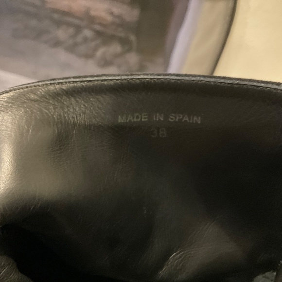 Paloma Barcelo Ankle Black Suede Boots size EU38/US 7.5 - Picture 10 of 10